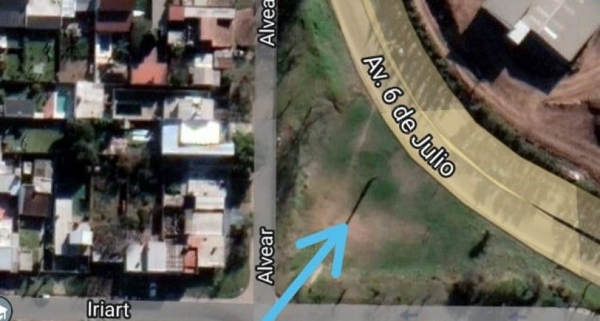 Solicitan alambrar un predio para cuidar a los chicos que lo utilizan para jugar al fútbol