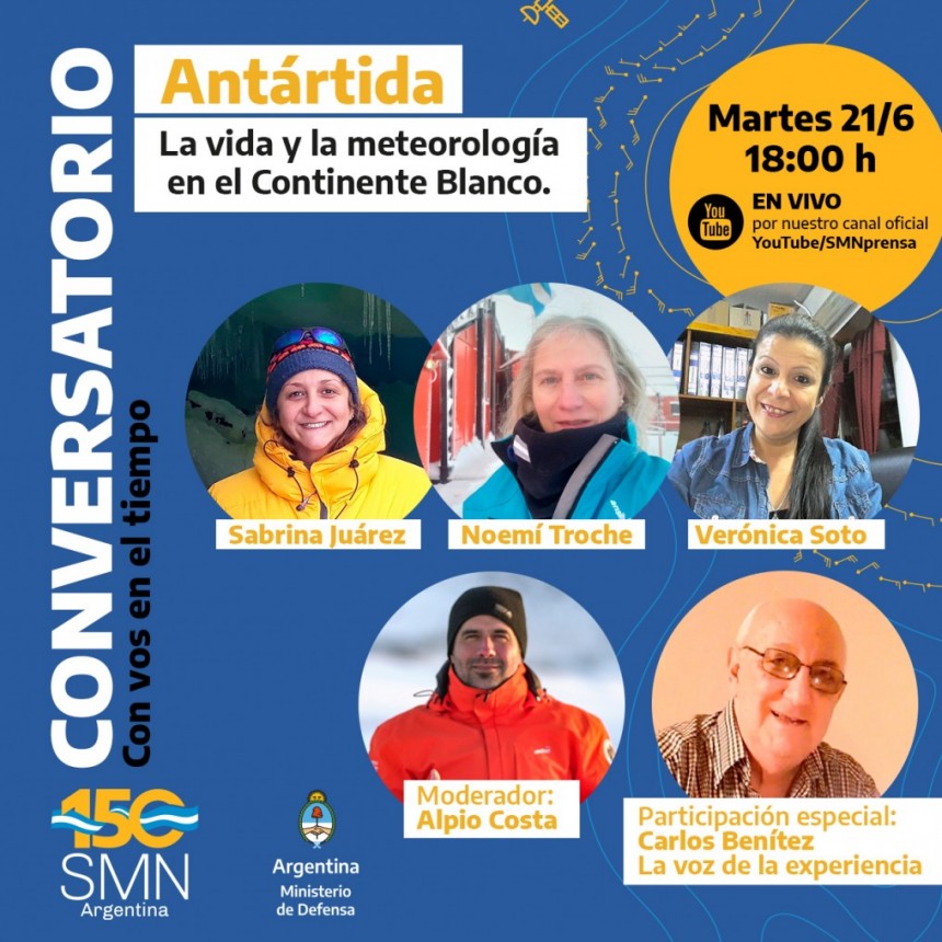 II Conversatorio:  Vida y meteorología en la Antártida