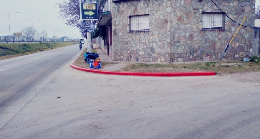 Se realizaron nuevas tareas de demarcación vial