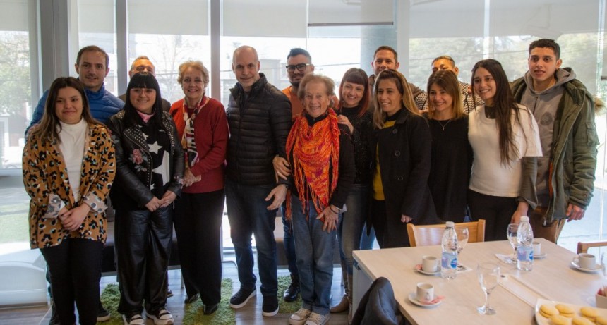 Larreta y Abella se reunieron con empresarios, emprendedores y vecinos