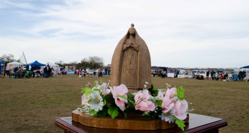 El Intendente acompañó la Fiesta de la Virgen del Canchillo 