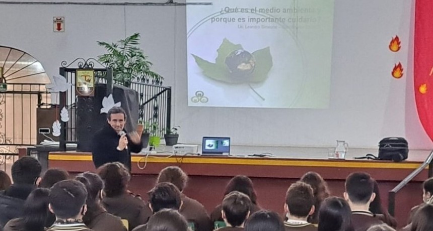 En el mes del ambiente : El CICACZ continúa trabajando fuerte en educación ambiental