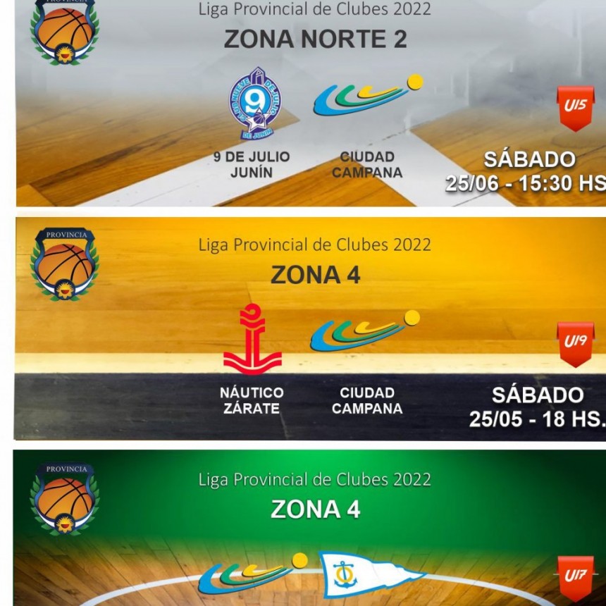 Ciudad de Campana tendrá intensa actividad por la Liga Provincial