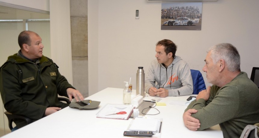 El Intendente se reunió con el nuevo jefe de Gendarmería 