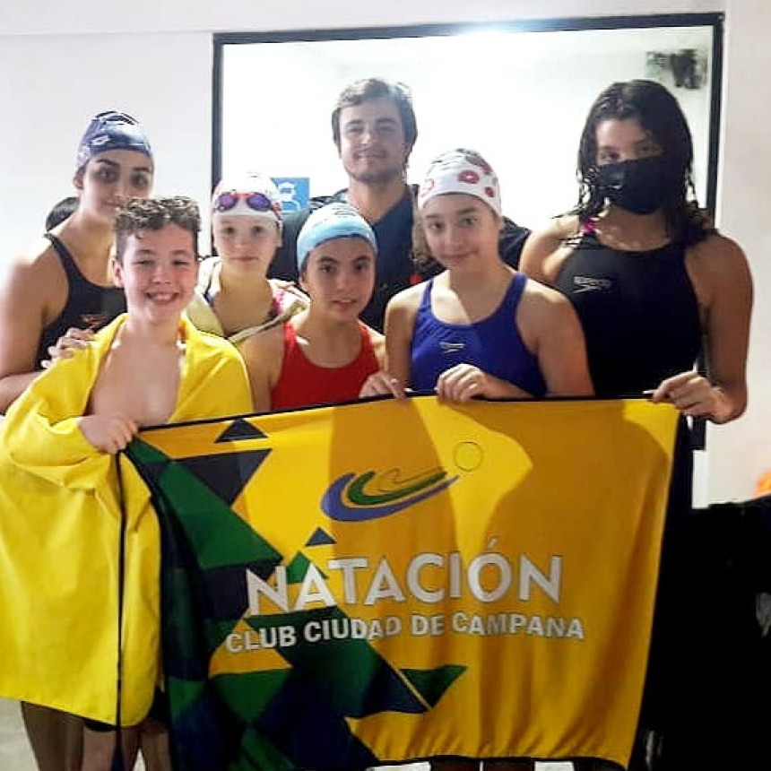 Nadadores del Club Ciudad de Campana participaron de la última fecha del Campeonato Provincia de FANNBA