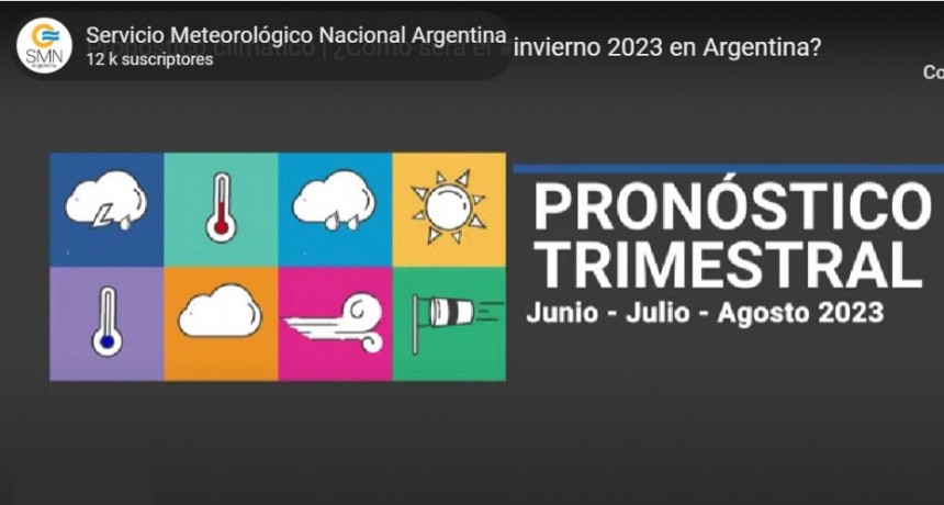 ¿Cómo será el invierno 2023 en Argentina?