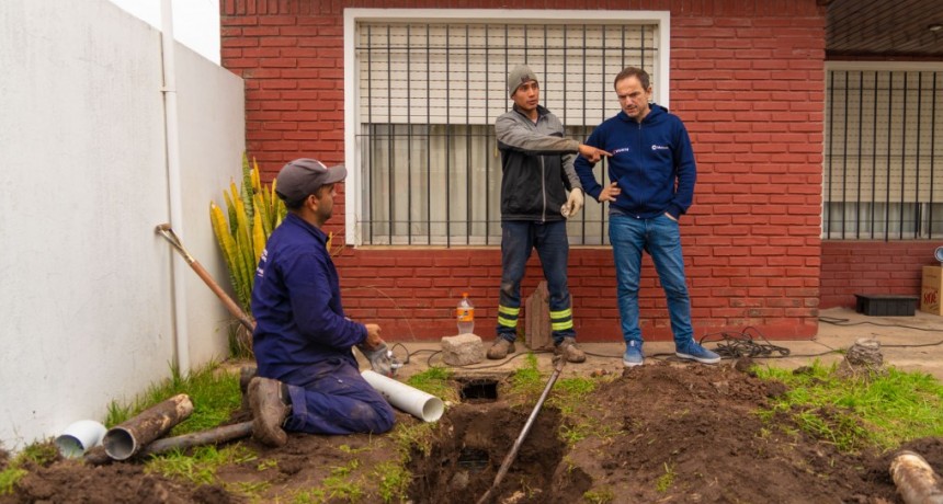 El Municipio ya realizó 1.500 conexiones cloacales domiciliarias