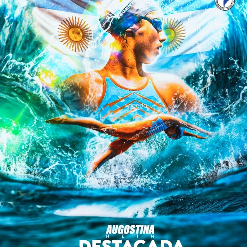 Agostina Hein marcó otro récord nacional y sumó una distinción continental
