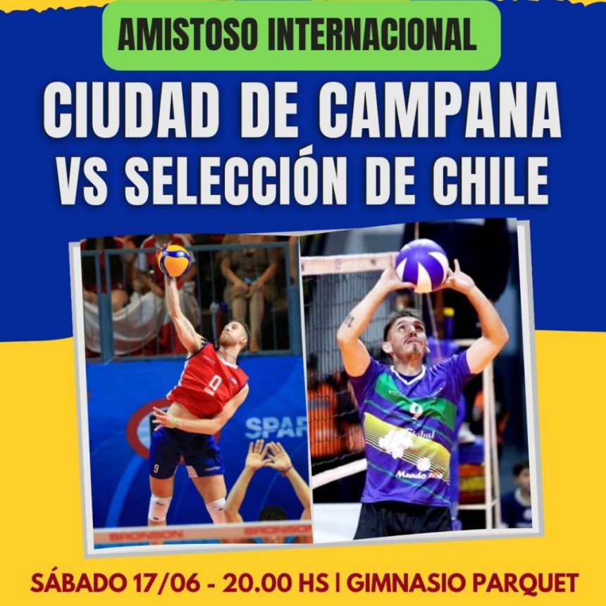  Ciudad de Campana se medirá con la Selección Mayor de Chile