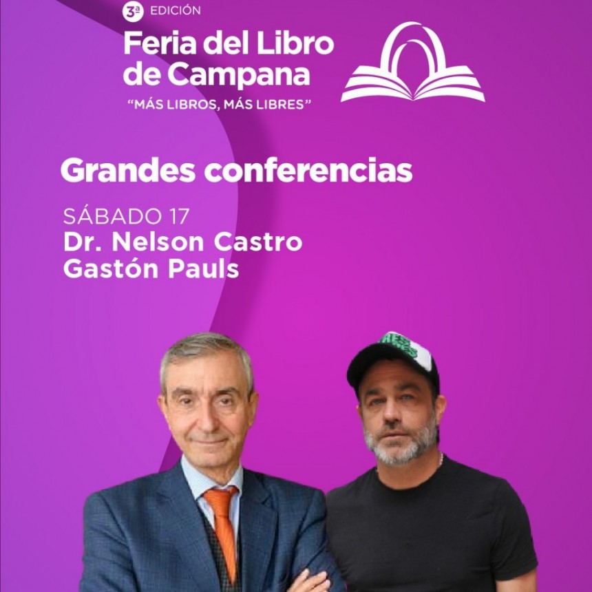 Gran expectativa por el comienzo de la tercera Feria del Libro de Campana este sábado