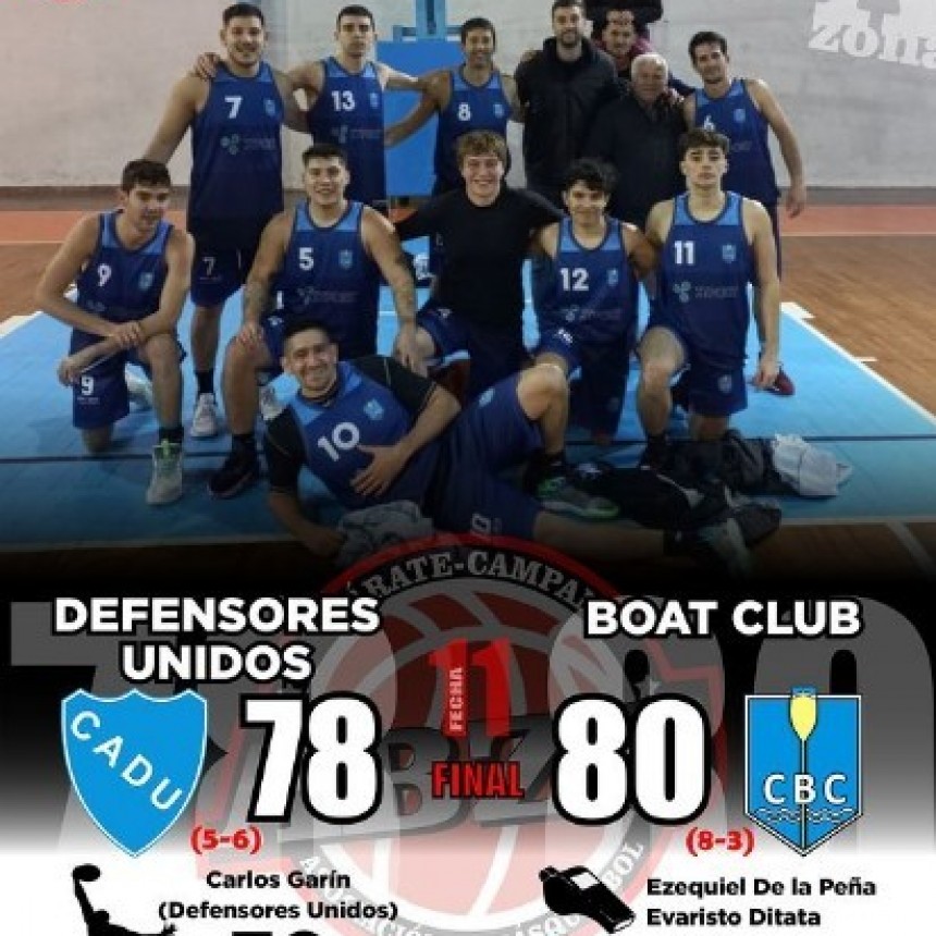 Campana Boat Club ganó en Zárate