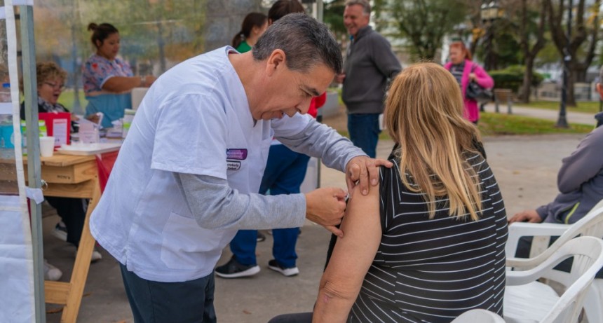 Este sábado, los vecinos podrán vacunarse en El Mercadito de Campana