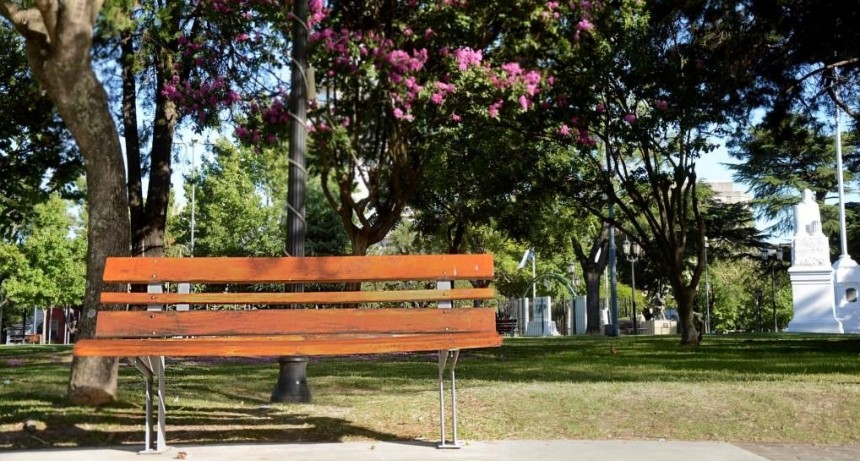 Desde el Municipio solicitaron cuidar el mobiliario urbano y no realizar intervenciones artísticas sin autorización