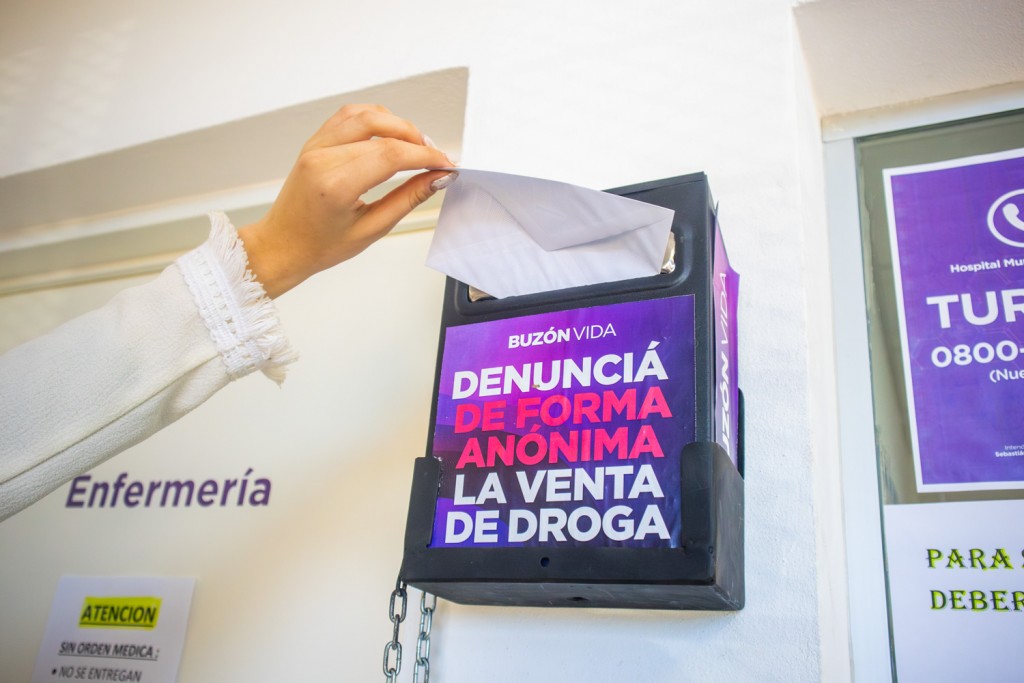 En la ciudad, hay 25 buzones Vida donde denunciar de forma anónima la venta de droga