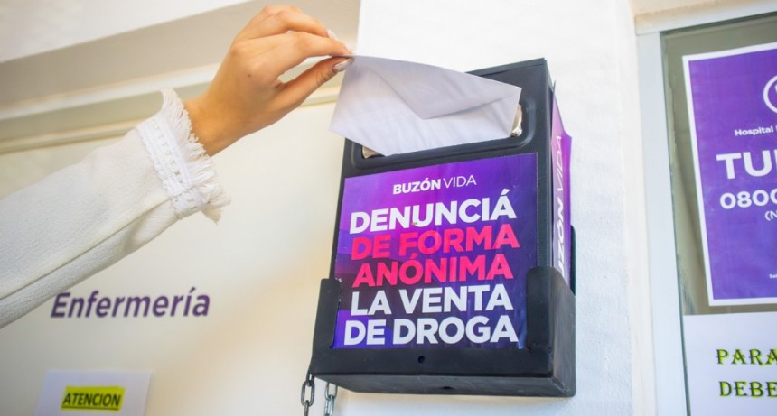 En la ciudad, hay 25 buzones Vida donde denunciar de forma anónima la venta de droga