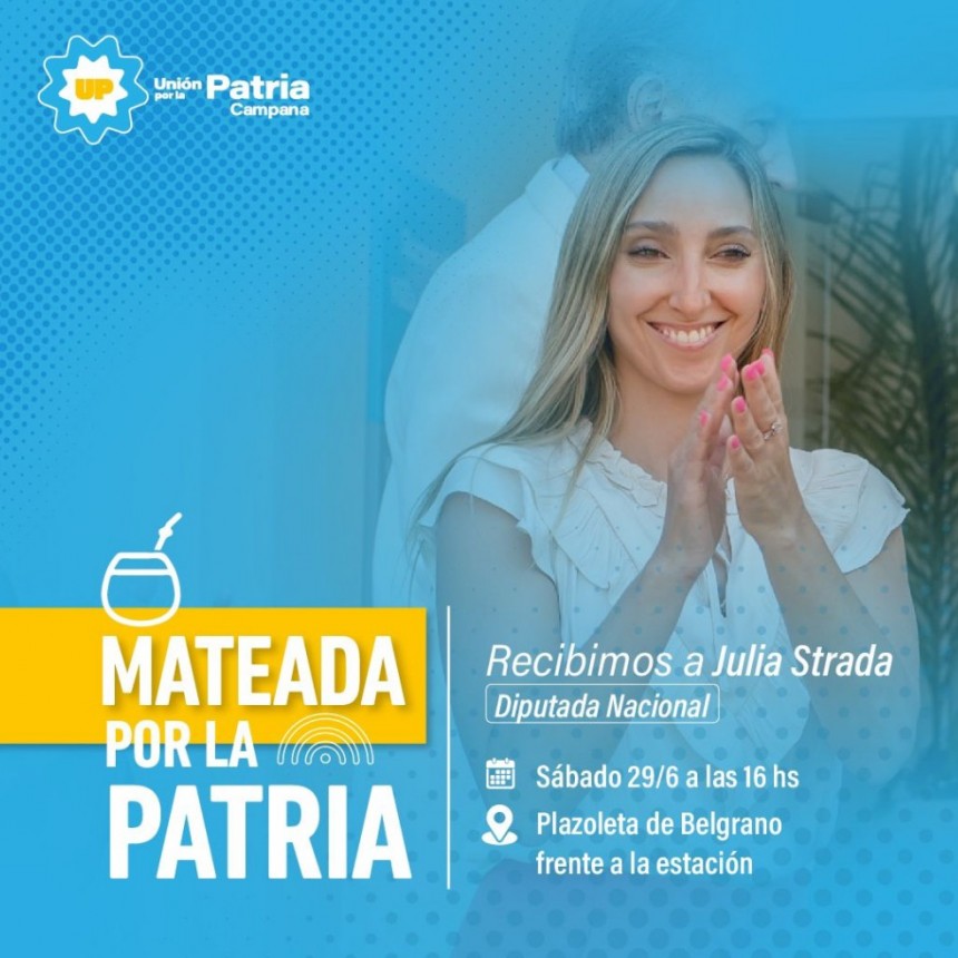 La diputada nacional Julia Strada llega a la ciudad para charlar sobre economía