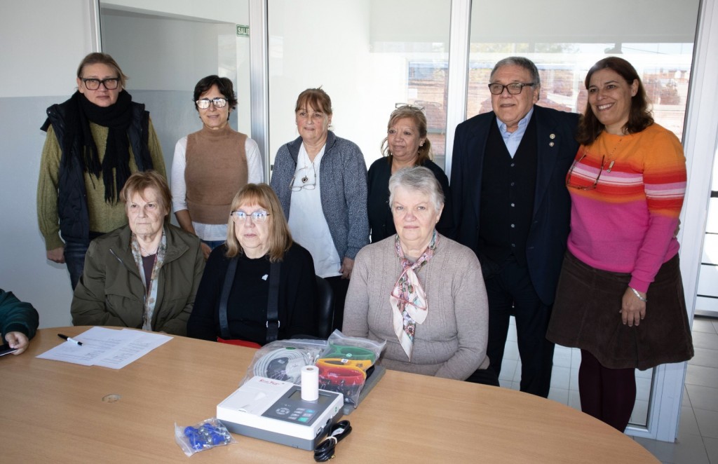 El hospital municipal recibió una nueva donación del Rotary Club de Campana