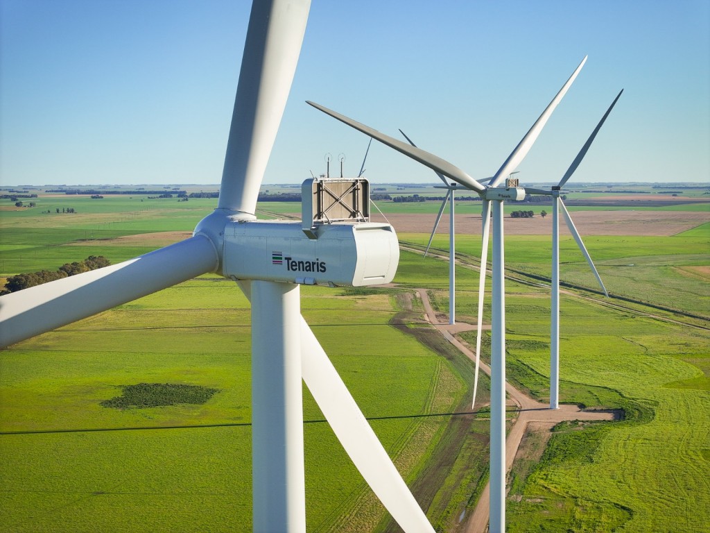 Tenaris comenzó la construcción de su segundo parque eólico en Argentina