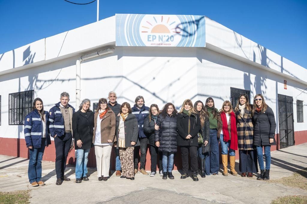Tenaris inauguró las obras de su Voluntariado   en la Escuela Primaria N°20 de Campana 