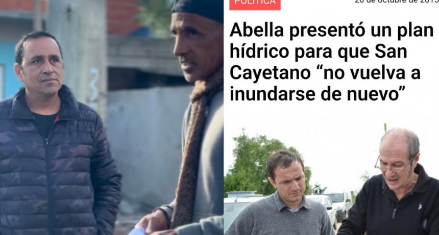 Gelvez: “En 2015 Abella prometió que no nos inundaríamos más y todavía estamos esperando las obras”
