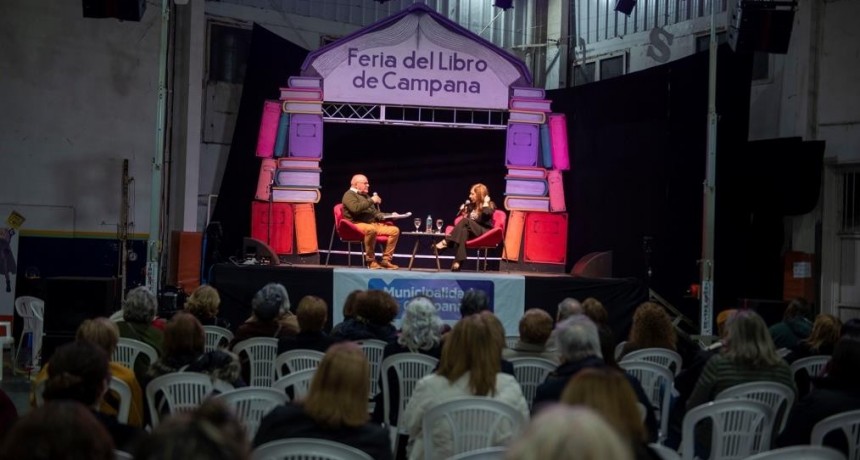 Miles de vecinos disfrutaron de la 5ª Feria del Libro de Campana