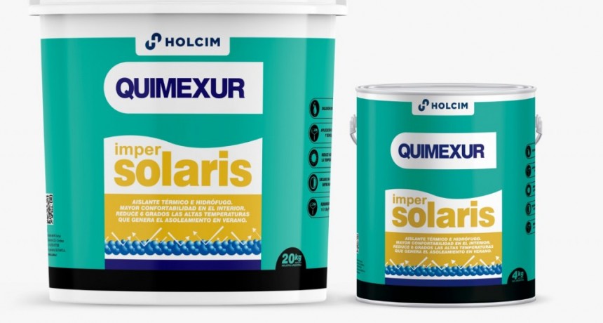 IMPER   SOLARIS:   LA   NUEVA   MEMBRANA   LÍQUIDA   DE   QUIMEXUR   QUE   REDUCE   EL   CALOR,   AHORRA   ENERGÍA   Y   CUIDA   EL   PLANETA