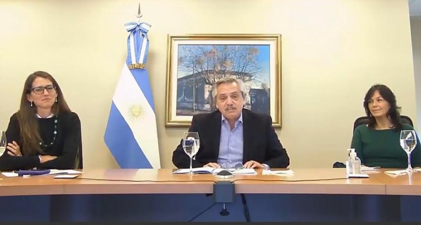 Alberto Fern&aacute;ndez: "No queremos ver m&aacute;s c&oacute;mo las mujeres sufren y mueren a manos de los violentos"