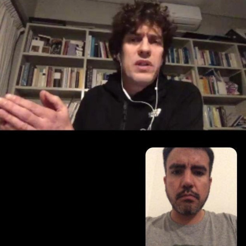 El joven dirigente Alejandro Deppeler, particip&oacute; del encuentro junto a otros dirigentes provinciales.