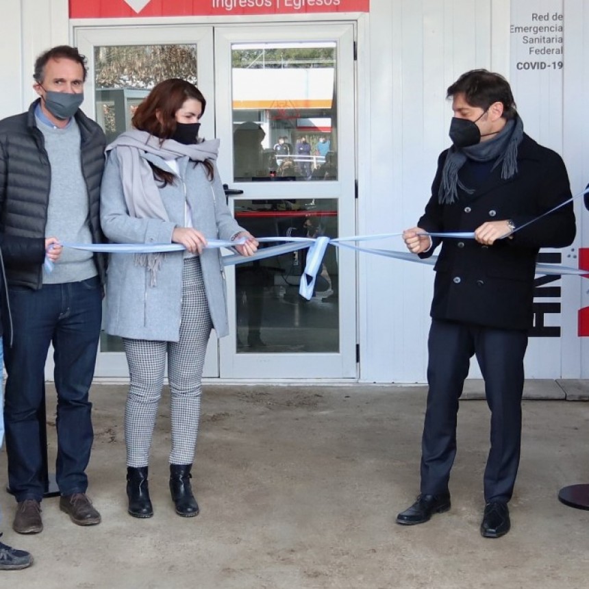 Kicillof particip&oacute; de la inauguraci&oacute;n de un CAPS en Moreno