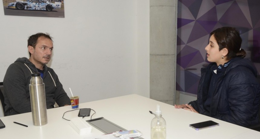 Abella recibi&oacute; a Agostina Hein, quien viaja a Europa para prepararse para el Mundial Junior