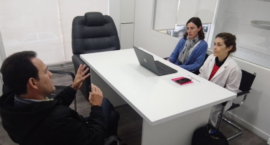 EL PRESIDENTE DE LA CUCEI SE REUNIÓ CON AUTORIDADES DEL CENTRO MEDICO RAWSON Y SANTÈ BIENESTAR INTEGRAL 