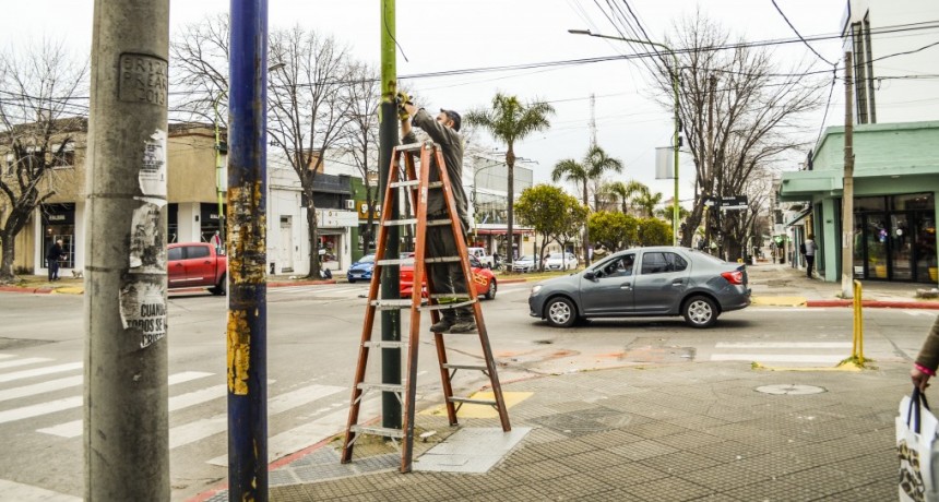 El Municipio sigue adelante con el plan de mantenimiento de los espacios públicos