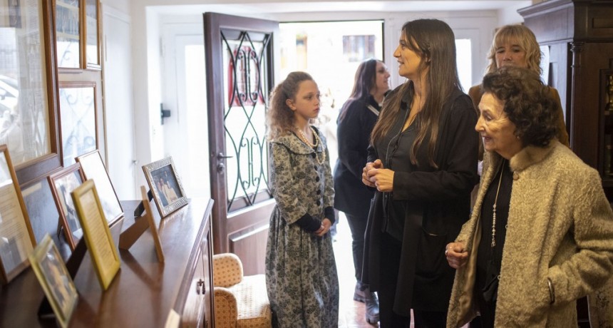 El atelier del pintor Ezio Mollo abrió sus puertas para los vecinos