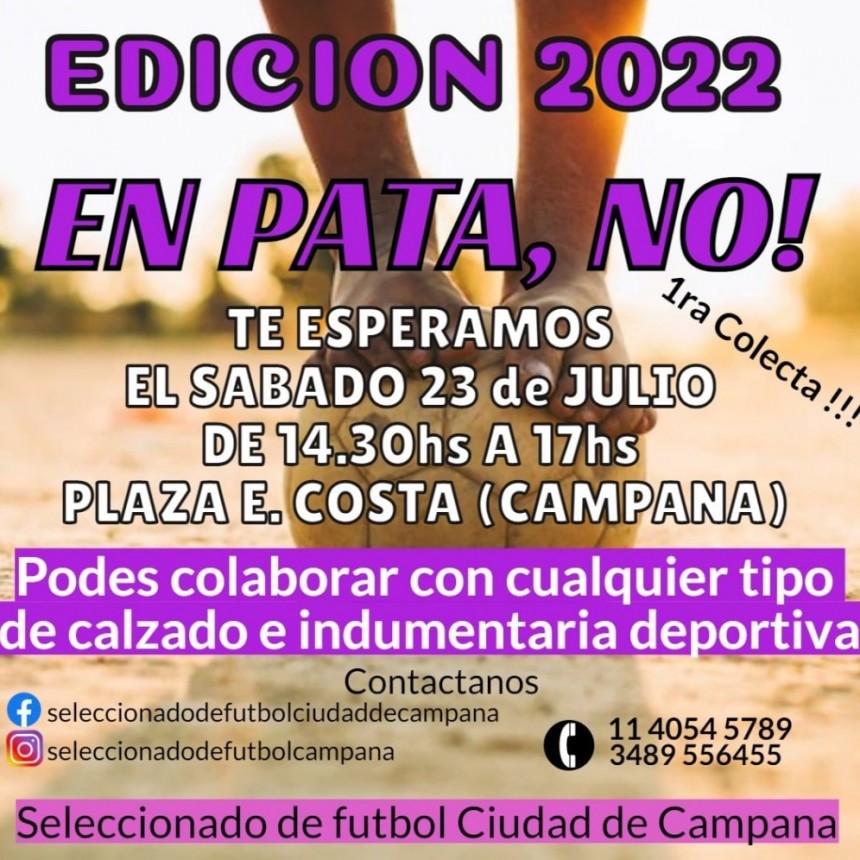 El S.F.C.C lanza la edición 2022 EN PATA, NO !!!