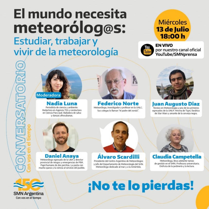 Conversatorio: El mundo necesita meteorólog@s  