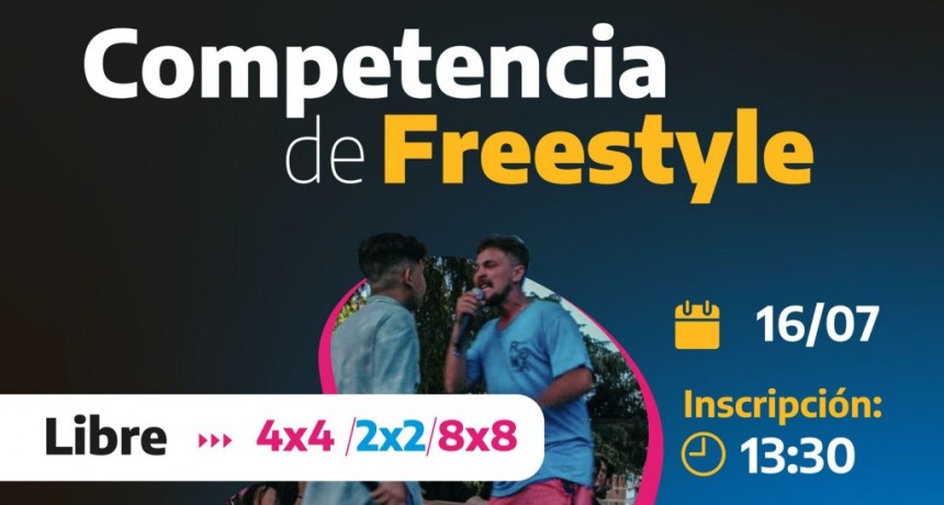 ORGANIZAN UNA COMPETENCIA DE FREE STYLE CON EL ACOMPAÑAMIENTO DEL FRENTE DE TODOS