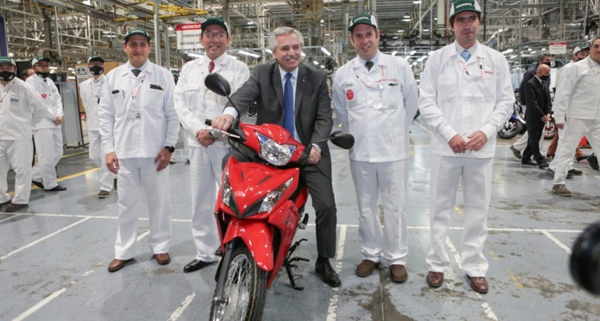 HONDA MOTOR DE ARGENTINA ALCANZA 1.200.000  UNIDADES DE MOTOCICLETAS PRODUCIDAS EN EL PAÍS 