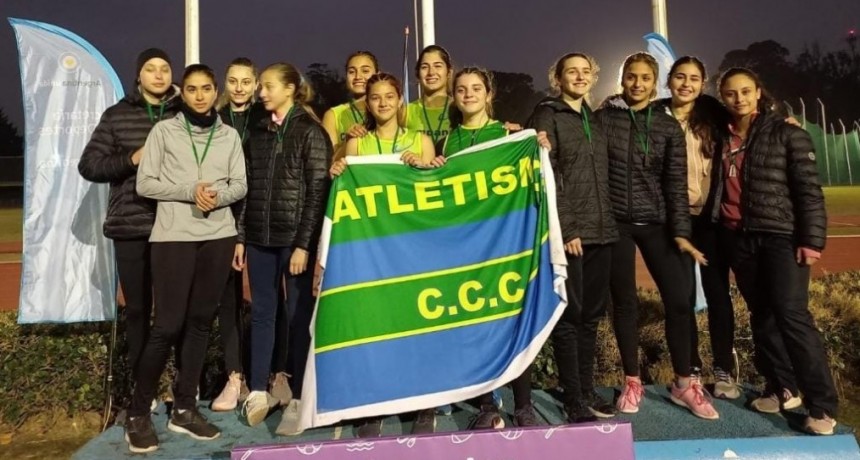 Atletismo: El Club Ciudad de Campana cosechó nueve medallas en el Campeonato Provincial U18