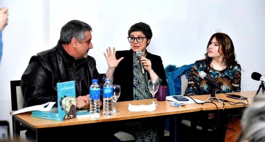ORTEGA Y ALONSO RECIBIERON A GISELA MARZIOTTA EN EL PJ CAMPANA