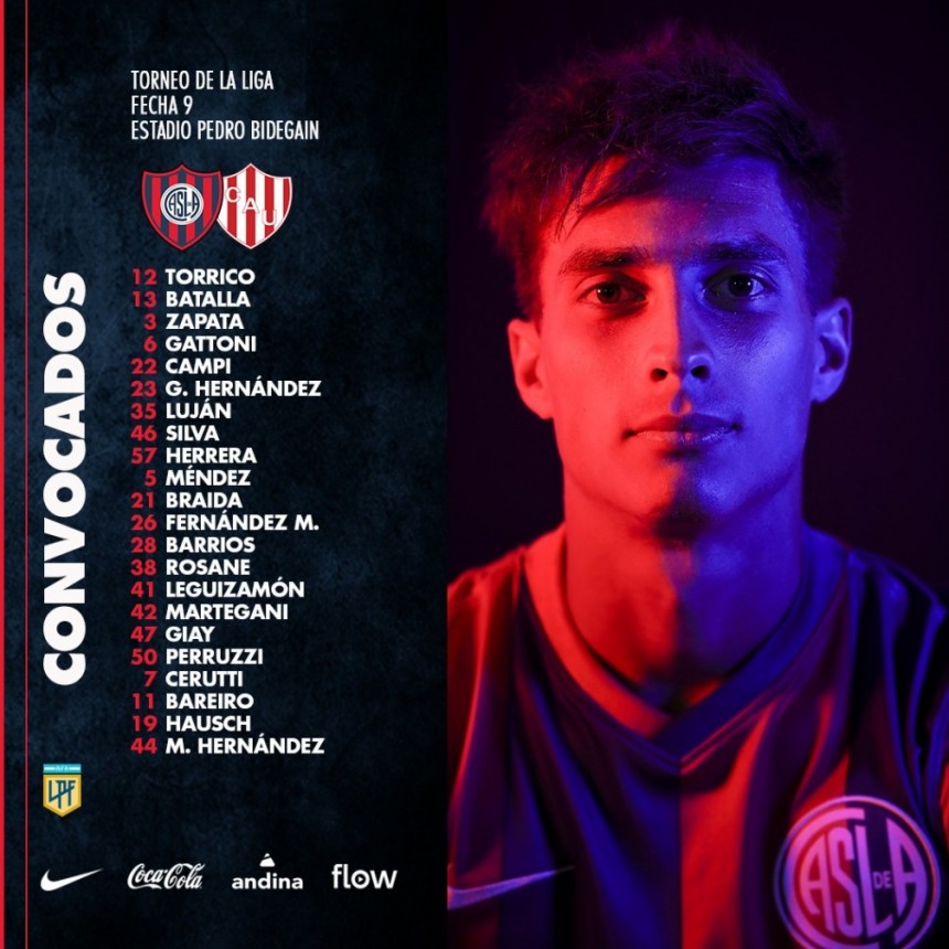 San Lorenzo con plantel confirmado para ma&ntilde;ana