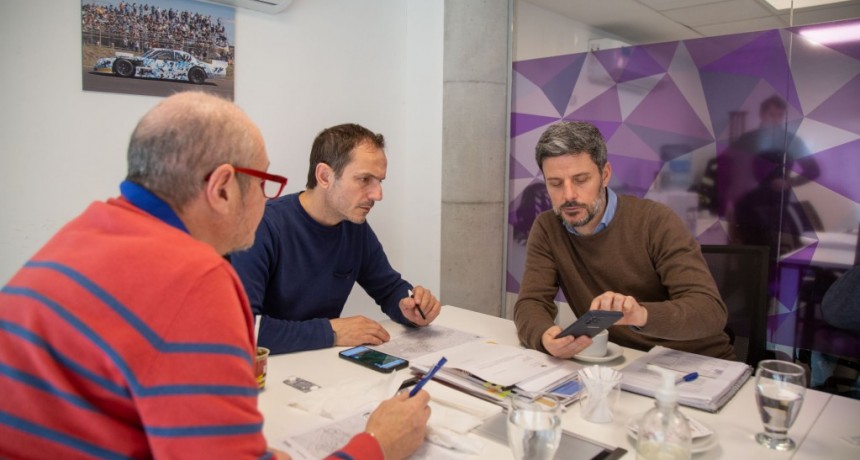 El Intendente se reunió con autoridades del Comité de la Cuenca del Río Luján