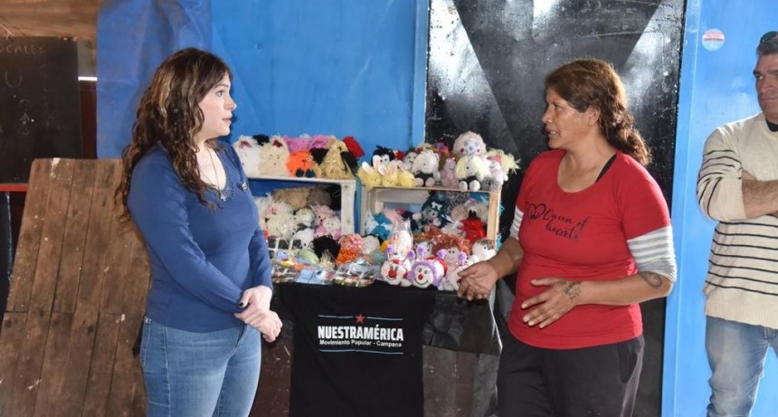 En Las Talitas, un grupo de mujeres homenajea de la mejor manera el legado de Eva Perón 