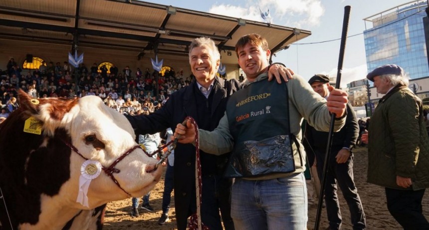 EL EX PRESIDENTE MACRI EN LA RURAL: “LA ARGENTINA CON EL CAMPO TIENE FUTURO, CONTRA EL CAMPO NO LO TIENE”