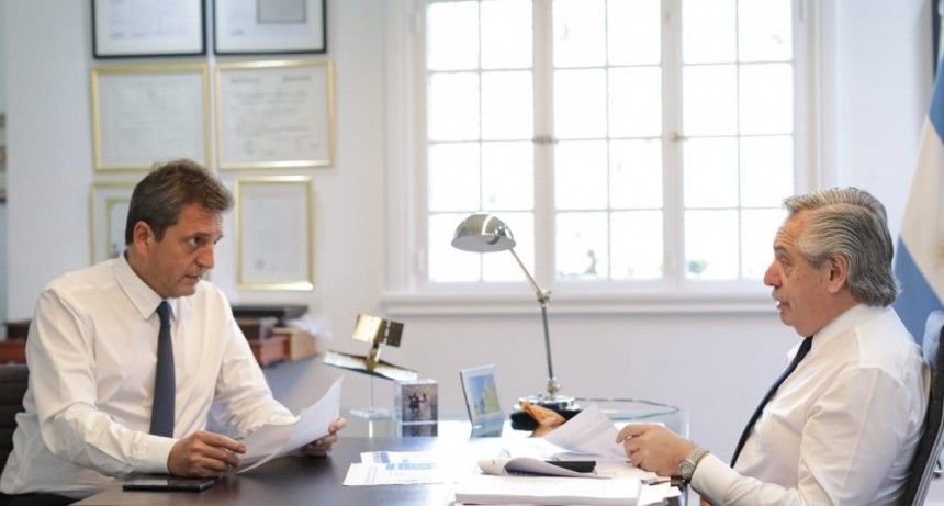 El Presidente Alberto Fernández se reunió con Sergio Massa