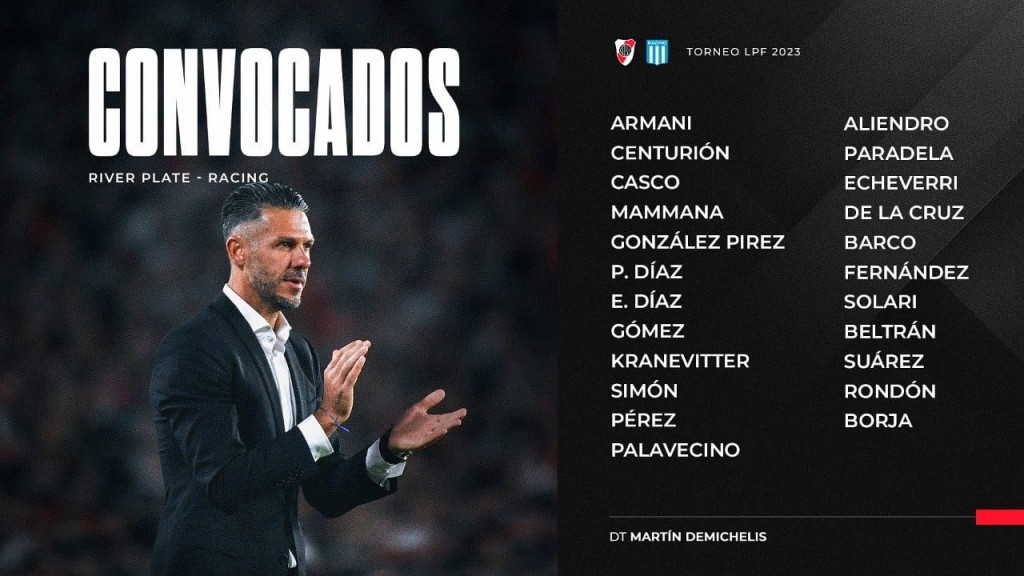 River Plate festeja el título ante Racing Club