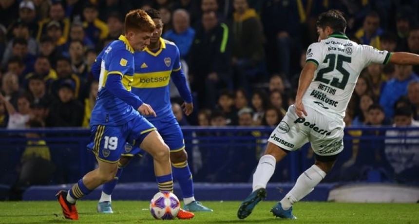 Boca Juniors hizo bien los deberes y le ganó a Sarmiento