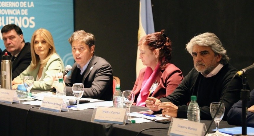 Encuentro destacado: Ortega y Kicillof en apertura del Consejo Federal del Trabajo