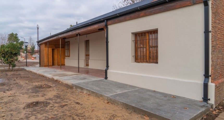 Nueva Costanera: avanza la recuperación de la histórica casona contigua al Boat Club