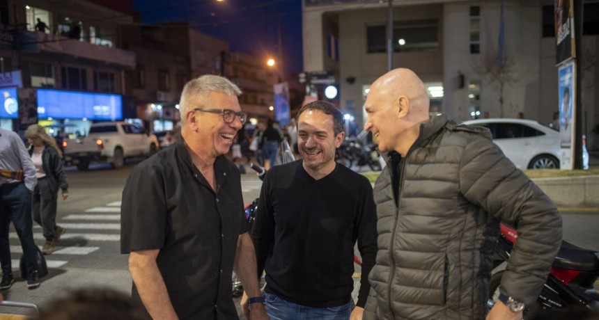 José Luis Espert pasó por la ciudad y elogió la gestión de Abella