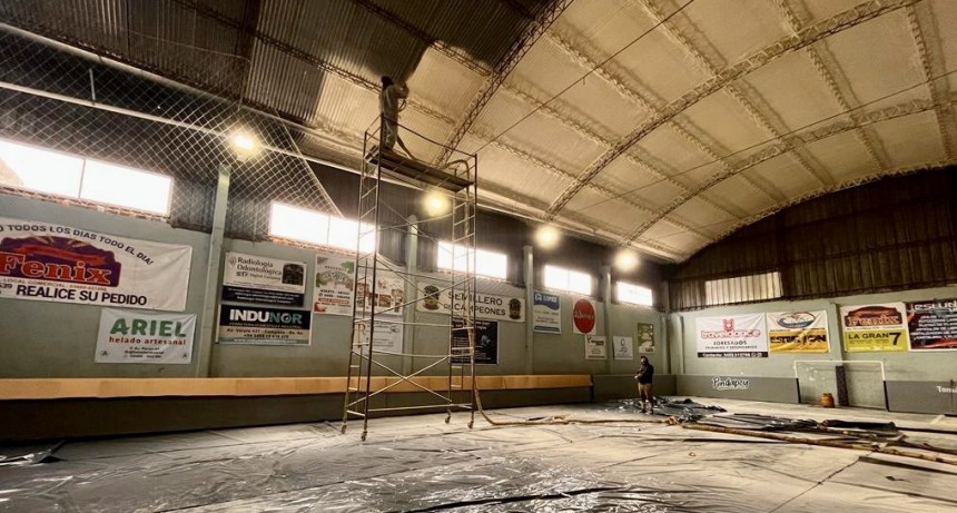 El Municipio colabora en la puesta en valor del Club Plaza Italia